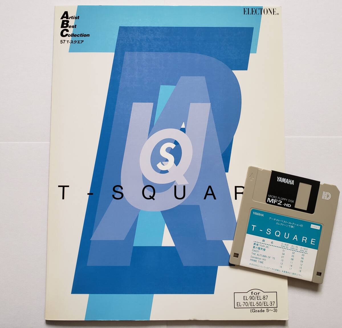 FD付 エレクトーン Tスクエア BEST COLLECTION 5-3級 57 EL ABC T-SQUARE Tスクェア Tスクウェア 尾野カオル ベスト ELECTONE 楽譜 スコア拍卖
