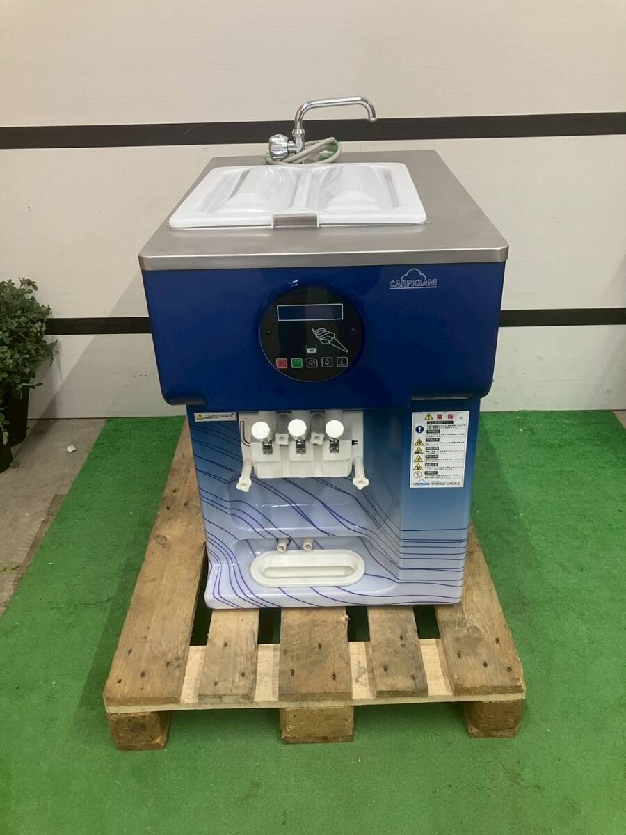 TKR7E-3/CARPIGIANI/カルピジャーニ/卓上型ソフトクリームフリザー/193 G/SP/N/冷水/三相200V/現状品拍卖