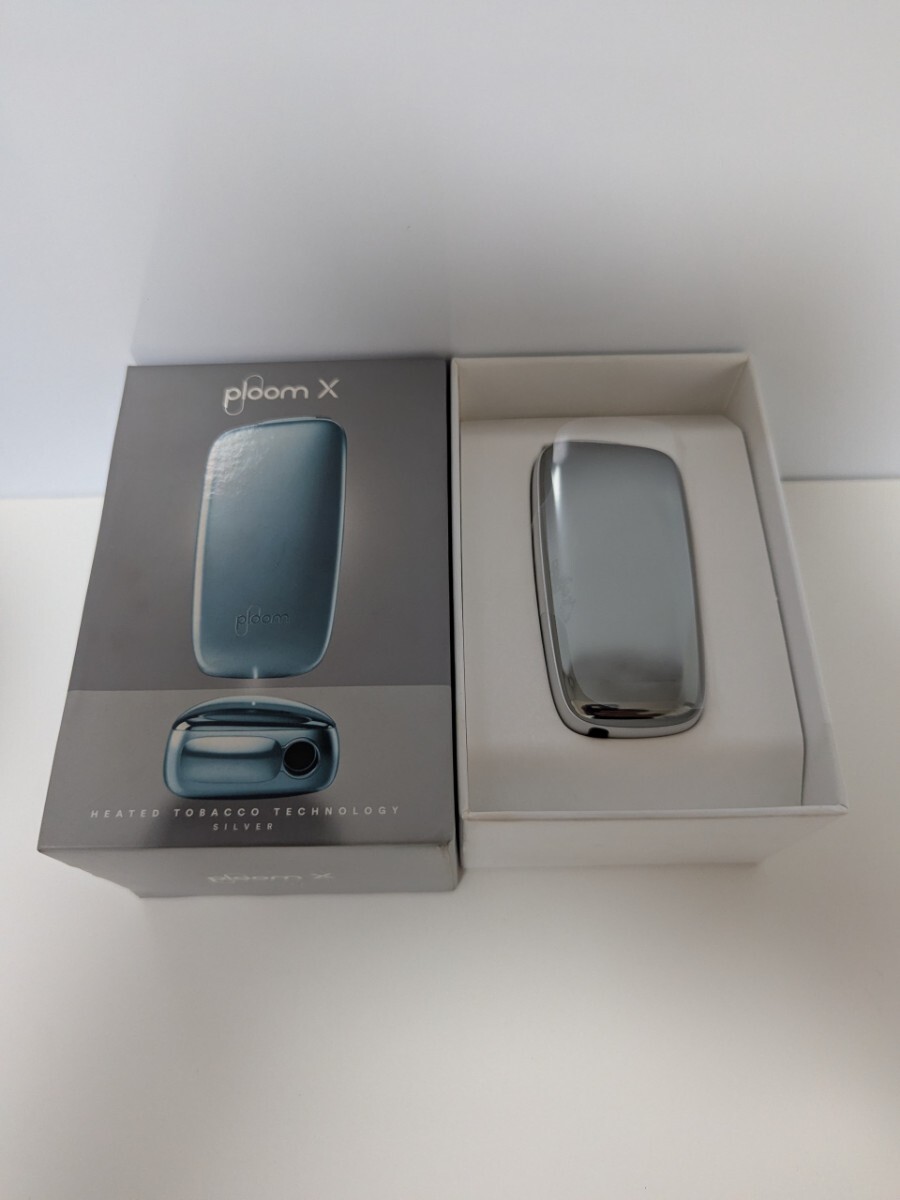 プルームX スターターキット新品未使用品 電子タバコ ploom シルバー拍卖
