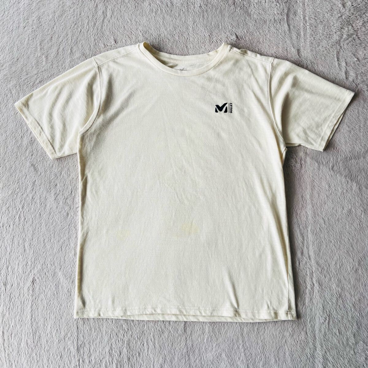 【MILLET/ミレー】大人気“アウトドアウェア!ASA Tシャツ!ショートスリーブ【XL/オフホワイト】衝撃プライス!1点限定販売!B38拍卖