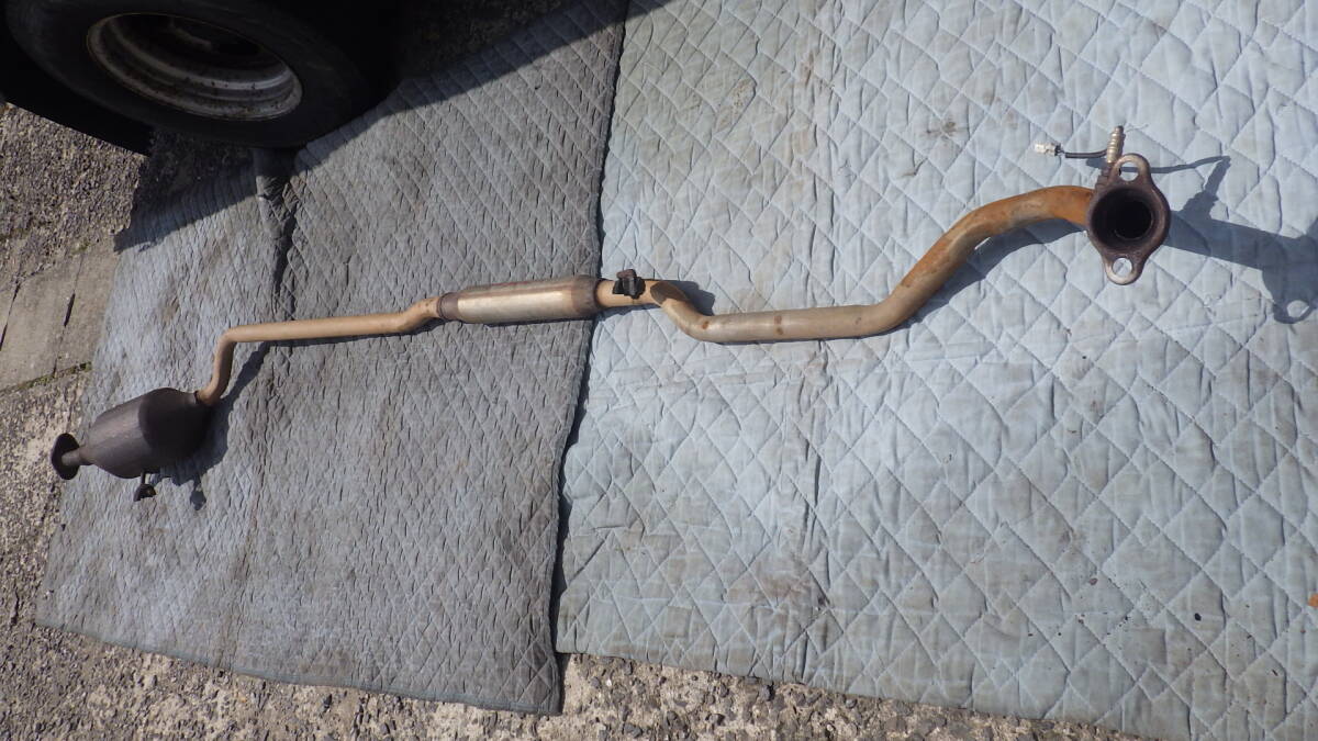 EFSE ムーヴ L150S L550S ミラ L250S L650S エッセ L235S 純正 フロントパイプ エキゾースト センター マフラー 漏れ無し 管K0501-4拍卖