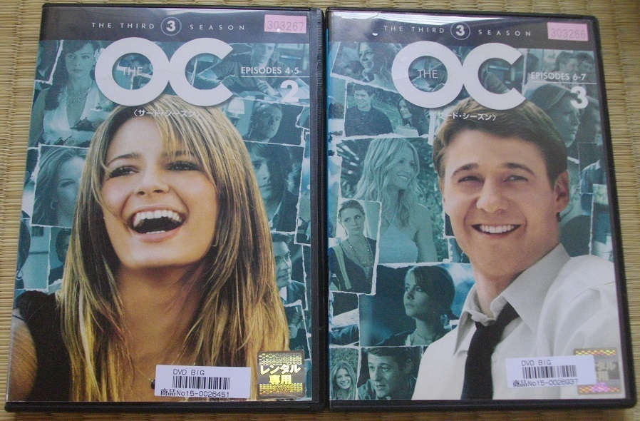 The OC オー・シー  シーズン3  2&3&5&8    中古 DVD 4本組 送料無料 133拍卖