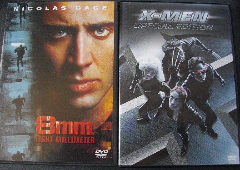 「8mm」「X-MEN 」「X-MEN 2」「チャーリーズエンジェル2」 中古 DVD 4本組 送料無料 214拍卖