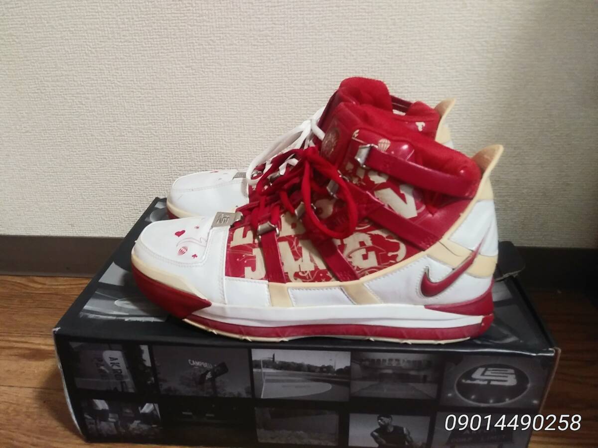 NIKE ZOOM LEBRON III ナイキ ズーム レブロン・ジェームズ3 オールスターモデル 品番312147-163 拍卖