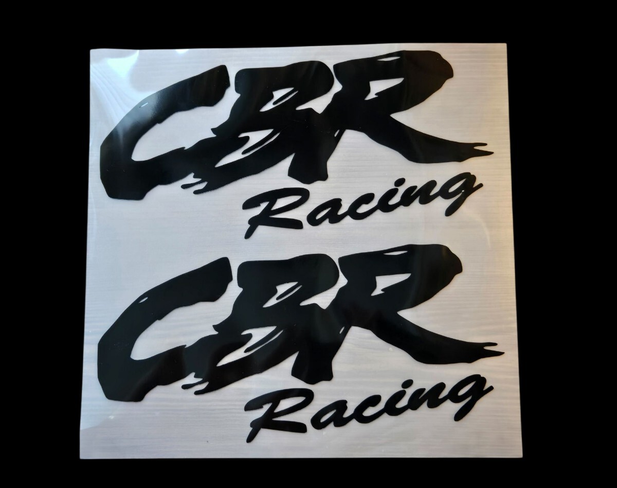 【送料無料!!】HONDA CBR Racing ステッカー デカールブラック ホンダ 拍卖
