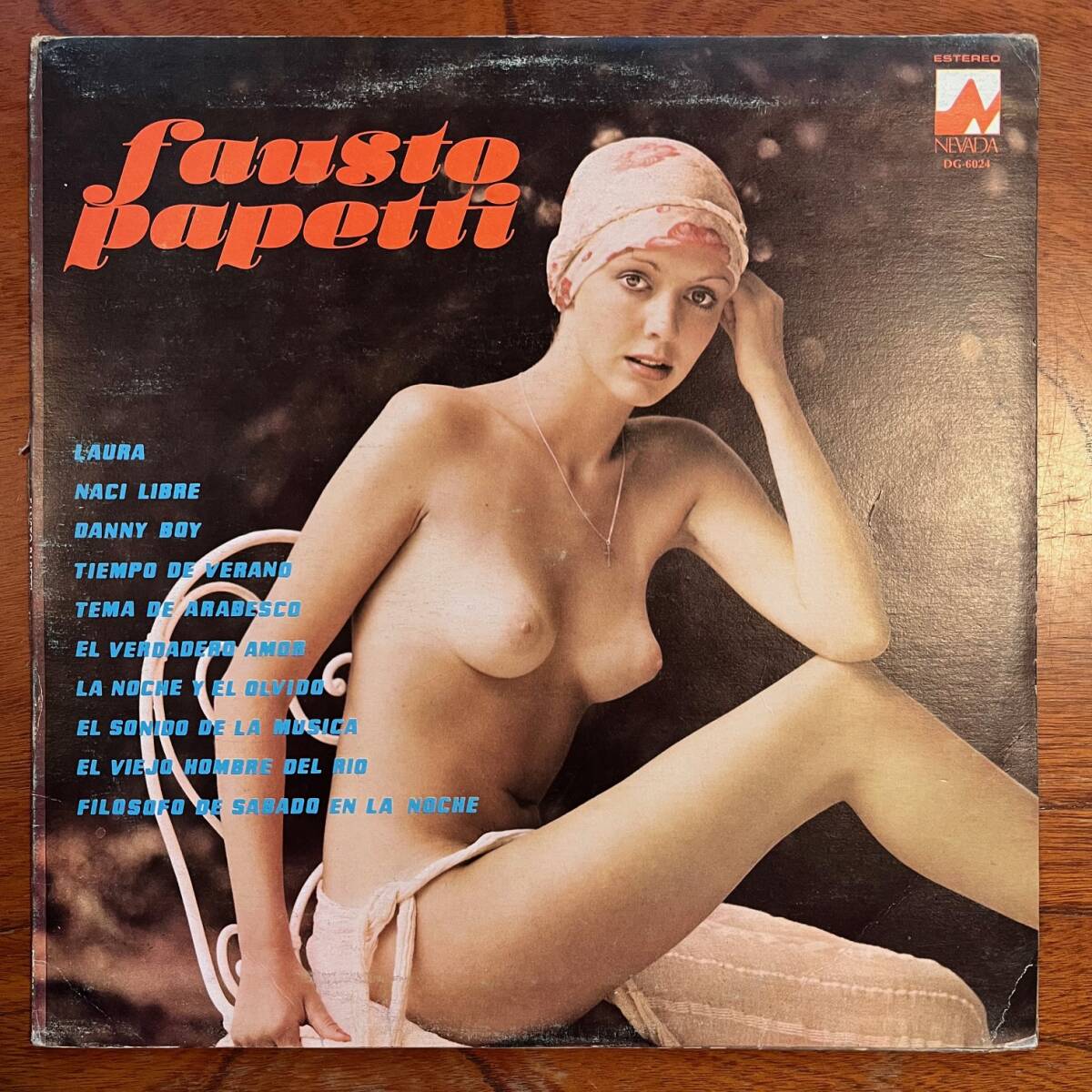 難関!一期一会!MEXICO盤 ONLY!ブギー ラウンジ / FAUSTO PAPETTI『ST』ファウスト・パペッティ/SEXY フェロモン エロ ヌード 美女ジャケ拍卖