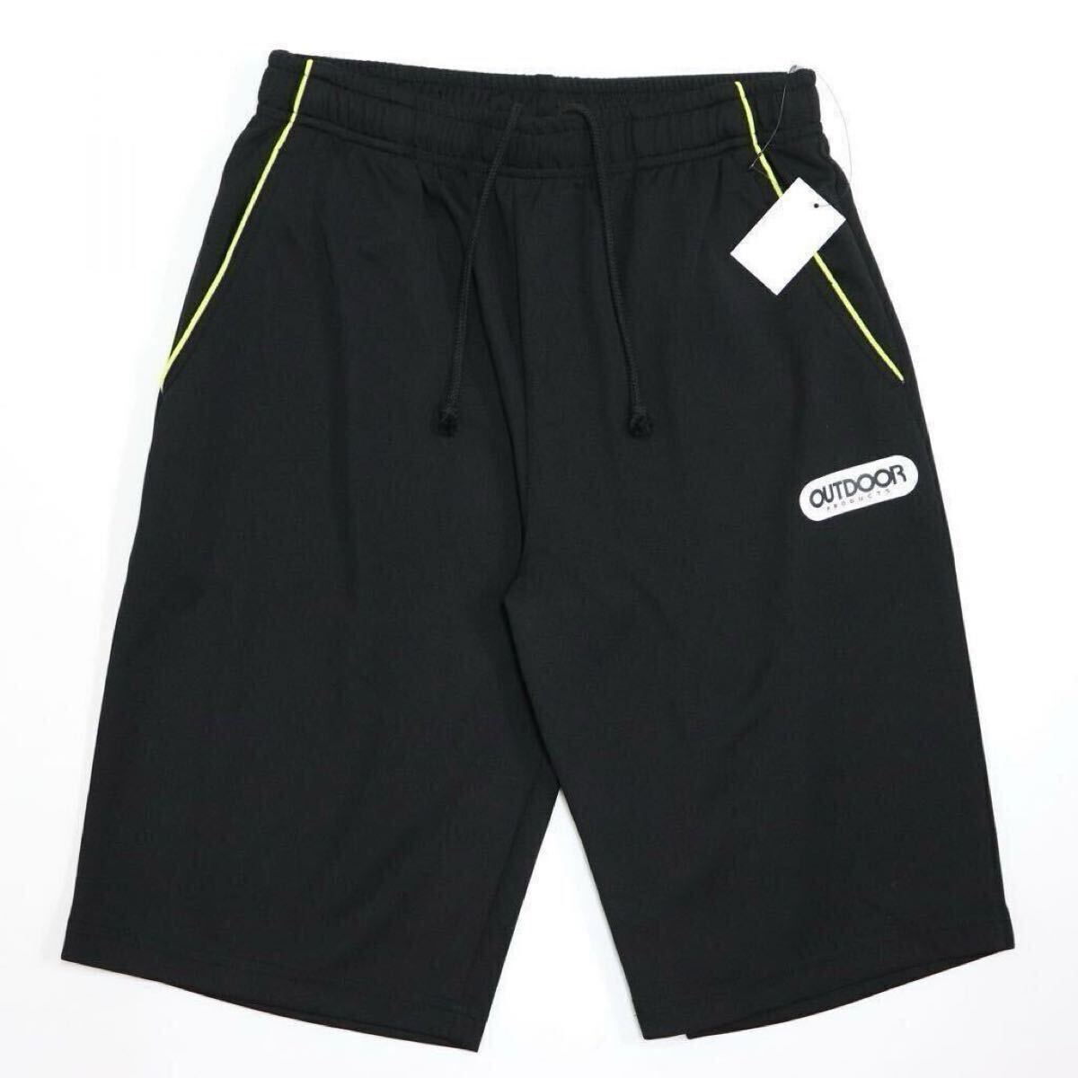 (送料無料)新品未使用品 OUTDOOR アウトドア メンズ ストレッチ ハーフパンツ☆ブラック☆サイズM ウエスト76〜84㎝☆ポリエステル100%拍卖