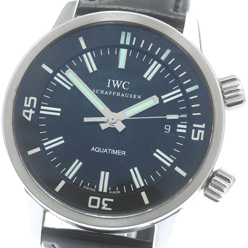 IWC IWC SCHAFFHAUSEN IW323101 ヴィンテージ アクアタイマー デイト 自動巻き メンズ _883812拍卖