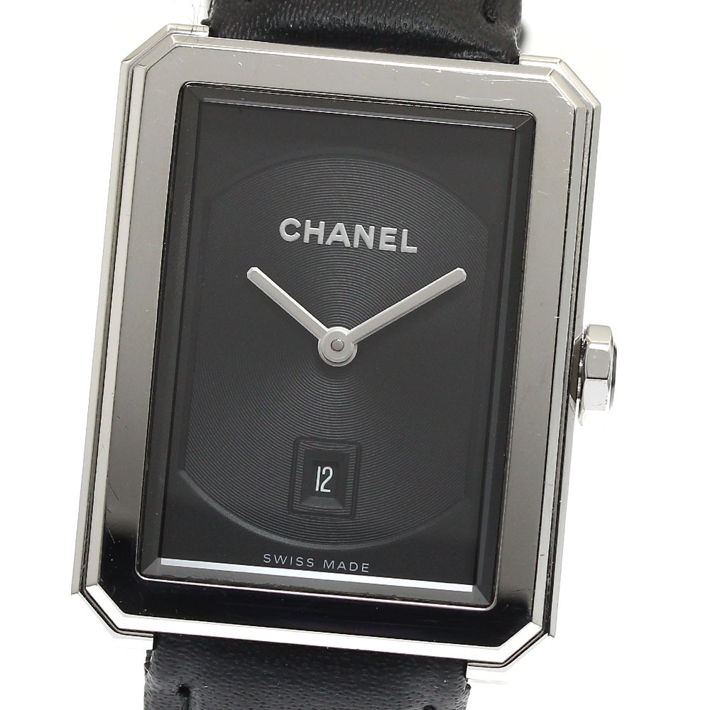 シャネル CHANEL H4884 ボーイフレンド デイト クォーツ レディース 保証書付き_889867拍卖