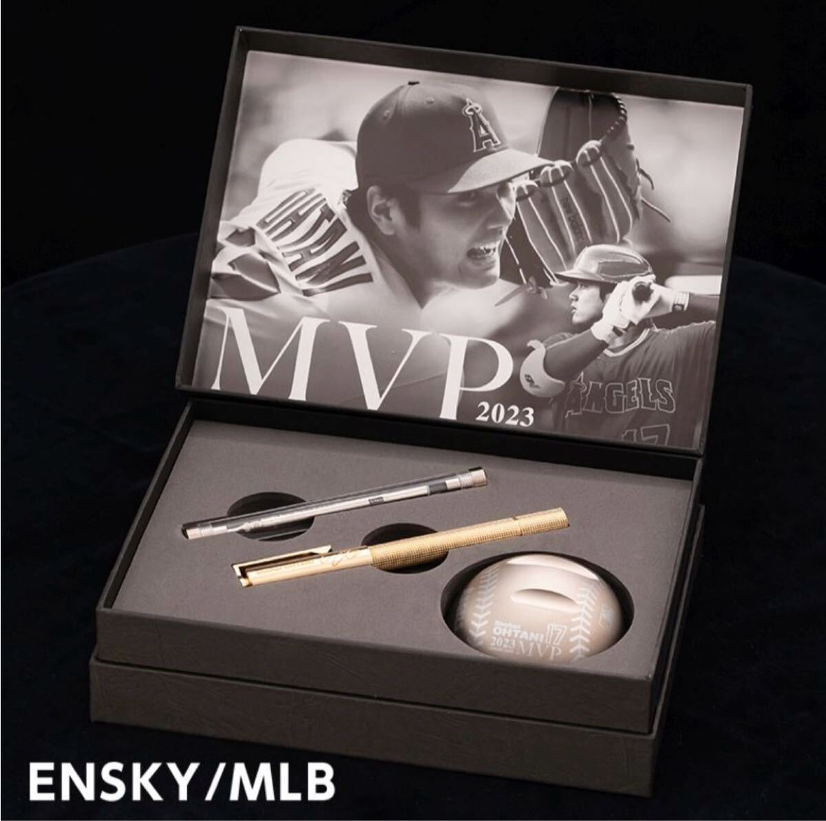 大谷翔平 2023AL MVP獲得記念 Laurett’s プレミアムTwo-Wayペン 限定1700個拍卖