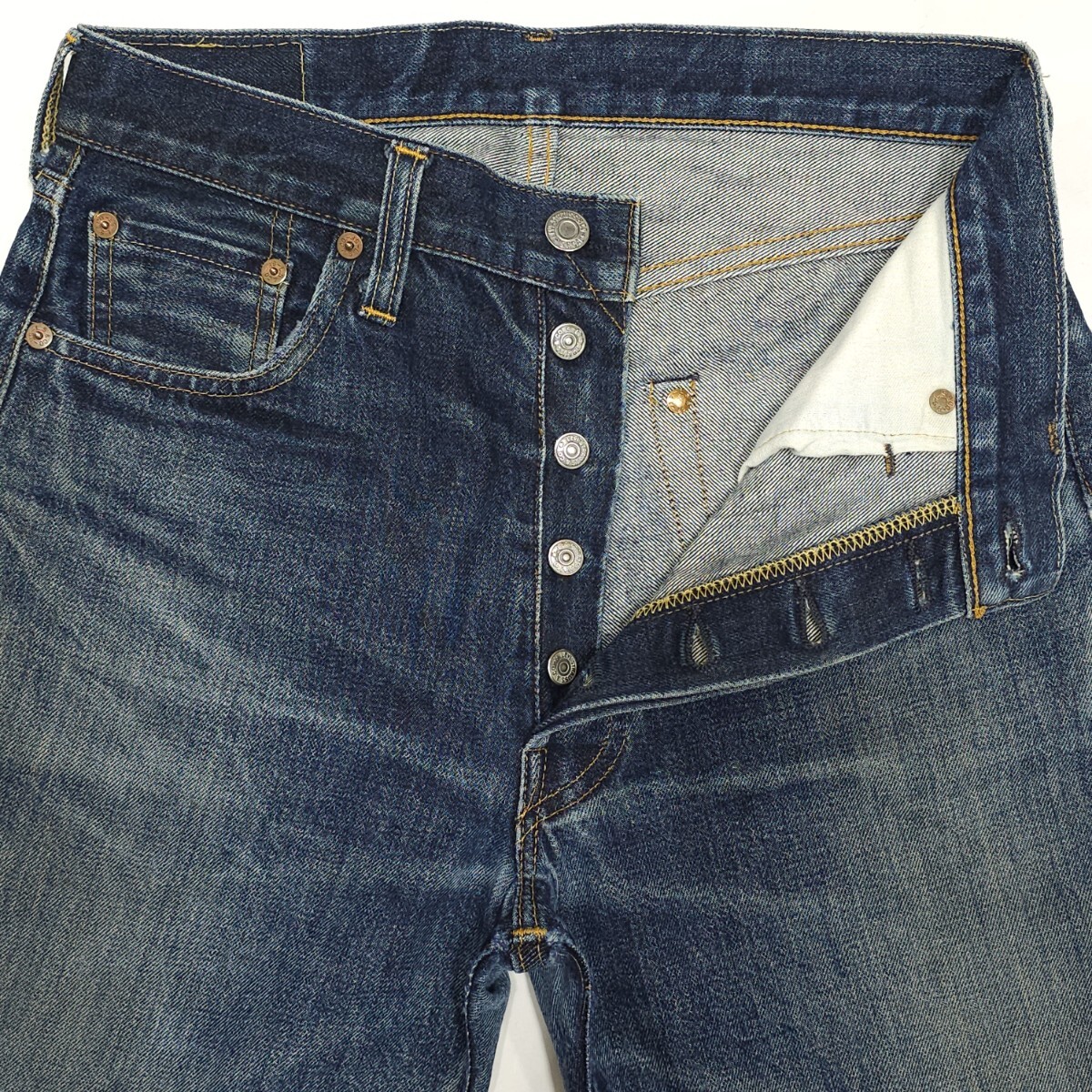 アメリカUSAバレンシア製Levi'sリーバイス501XXヴィンテージ復刻デニムパンツ赤耳ビッグEジーンズ501-0003セルビッジBigEヒゲ90sハチノス拍卖