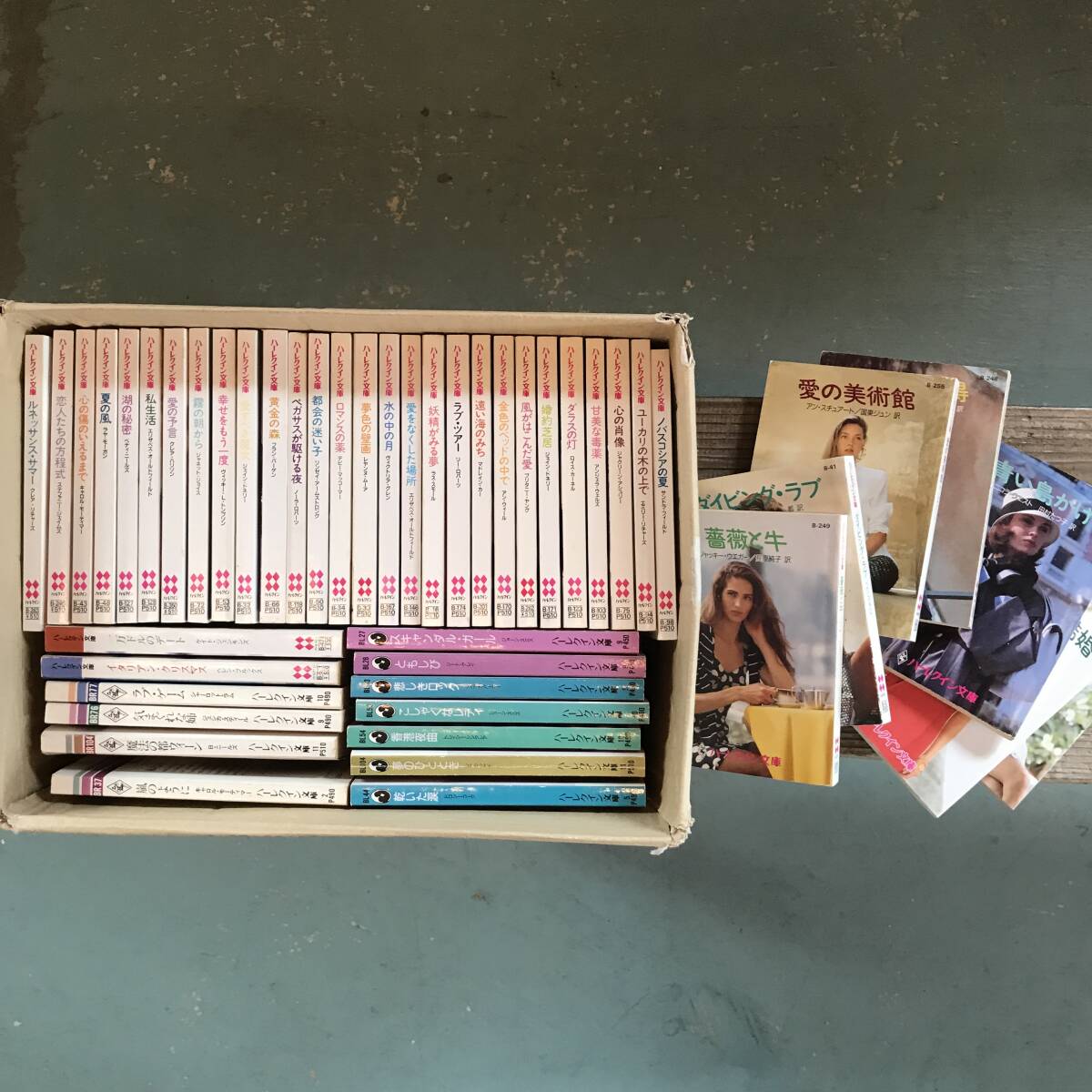 H1 < ハーレークイン文庫 まとめて48冊セット >拍卖