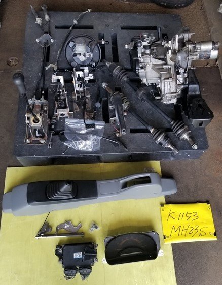 ■□マニュアルミッションセット 5MT ワゴンR DBA-MH23S K6A ノンターボ □■拍卖