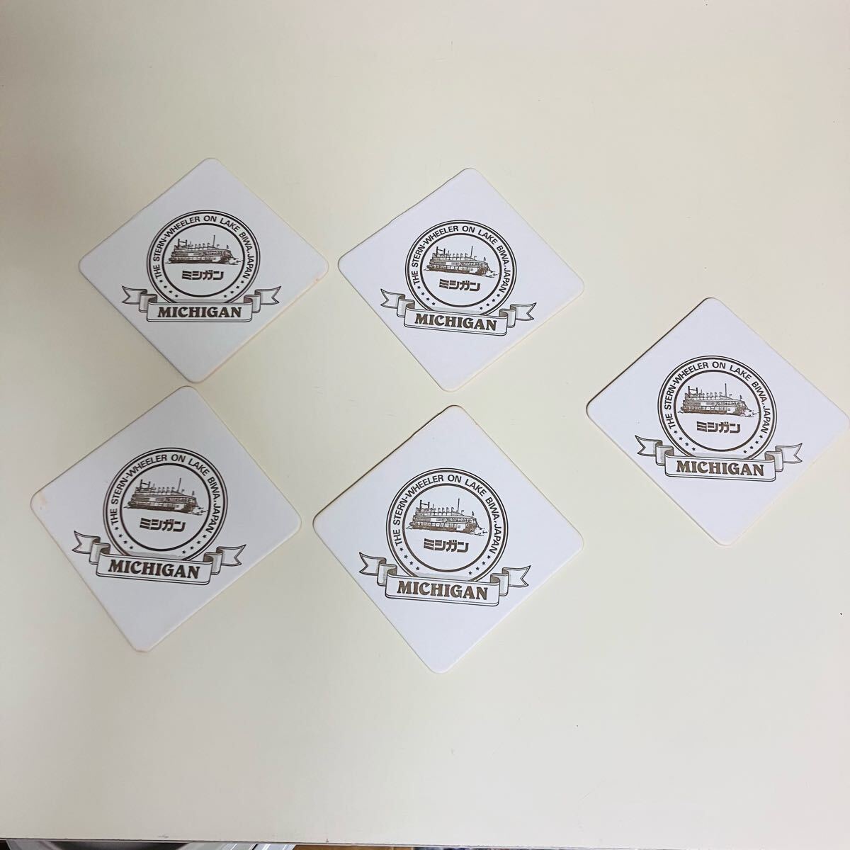 汚れ有り ミシガン MICHIGAN コースター まとめ売り アンティーク レトロ 昭和拍卖