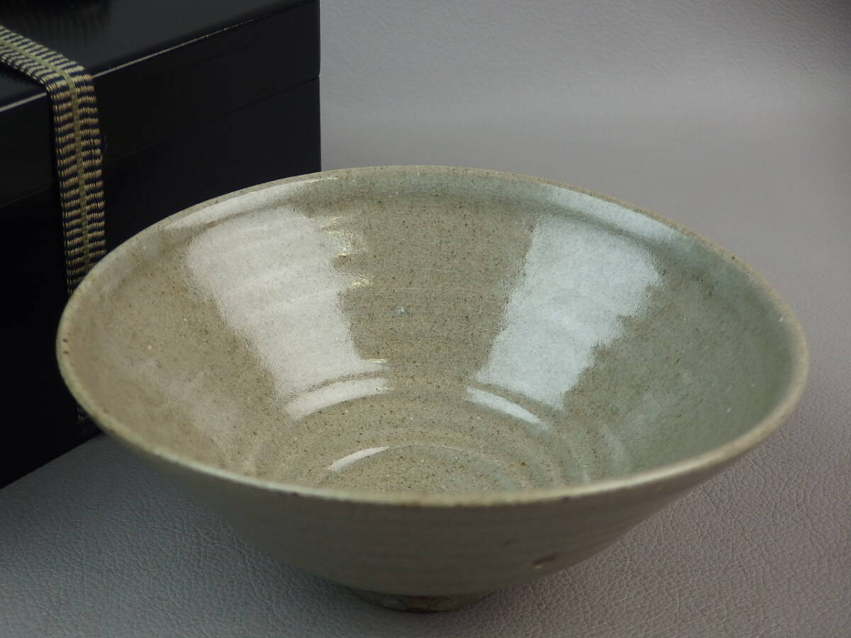 【骨董・茶道具】★李朝★★青磁茶碗 gk030yb.7拍卖