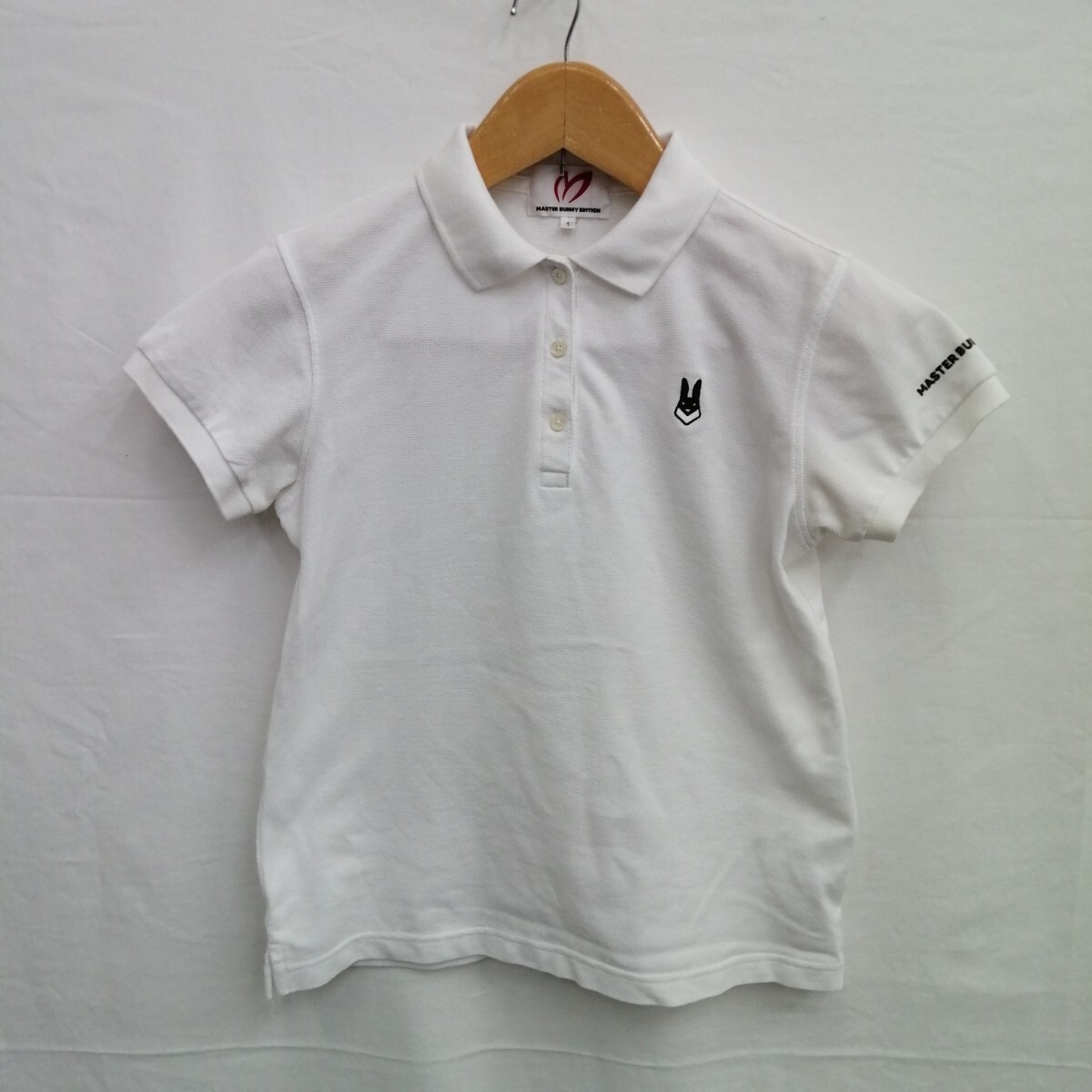 MASTER BUNNY EDITION マスターバニーエディション ポロシャツ 半袖 白 ホワイト 1拍卖