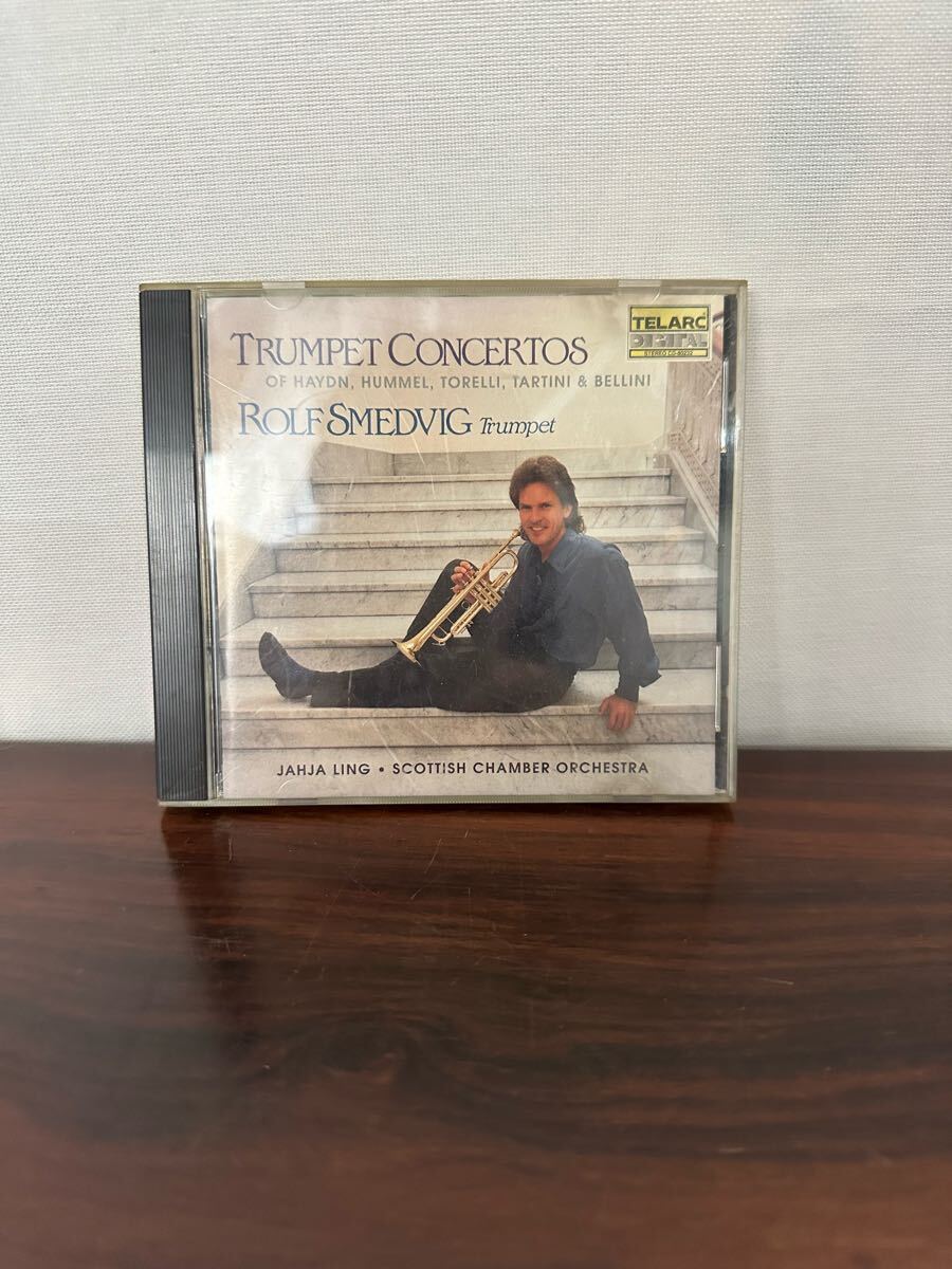 CD TRUMPET CONCERTOS ROLF SMEDVIG JAHJA LING SCOTTISH CHAMBER ORCHESTRA CD-80232拍卖