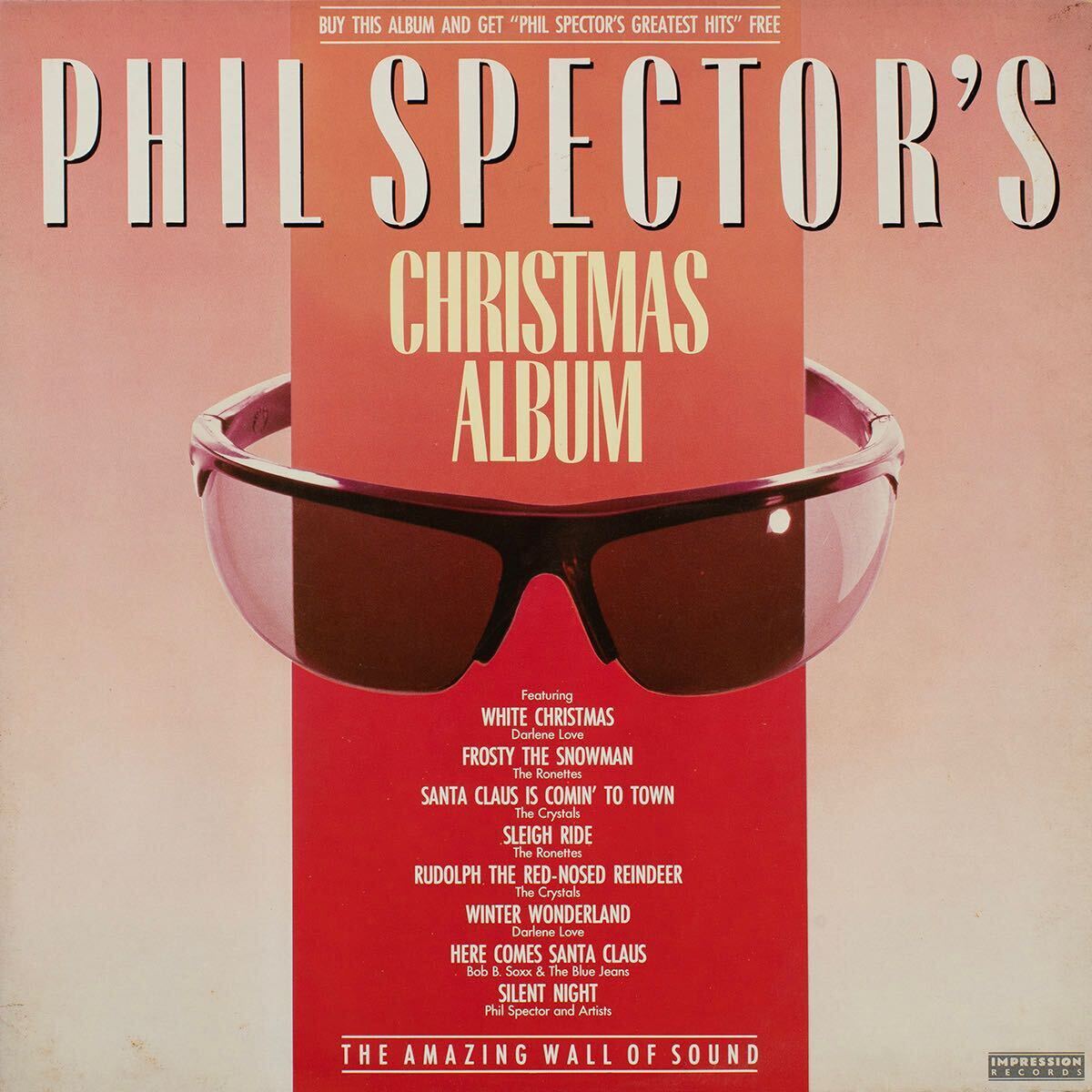 UK盤 Phil Spector's Christmas Album PSLP 2 Vinyl LP レコード拍卖
