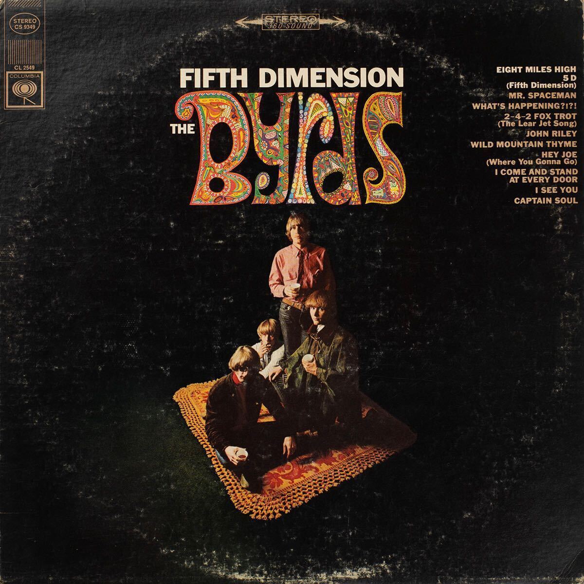 US Orig - The Byrds / Fifth Dimension /CL 2549 / 2eye / LP Vinyl レコード拍卖