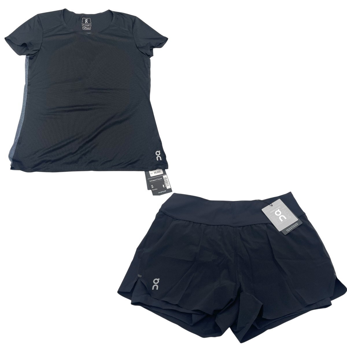 A567■未使用タグ付き■On オン■Performance-T パフォーマンスTシャツ ランニング ショートパンツ 上下セット■Sサイズ拍卖