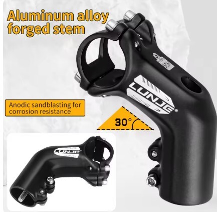 処分 30度 アルミ製 ステム かっこよくハンドルを上げれます 60ミリ ハンドル径31.8mm 1-1/8用 1226 レターパック可拍卖