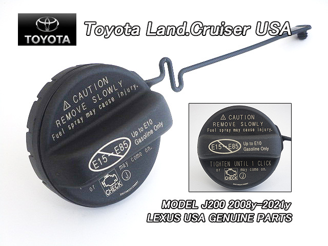ランクルJ200/TOYOTA/トヨタLAND-CRUISER純正USフューエルキャップ/USDM北米仕様Fuel.CapランドクルーザーUSA英文字ガソリンキャップ拍卖