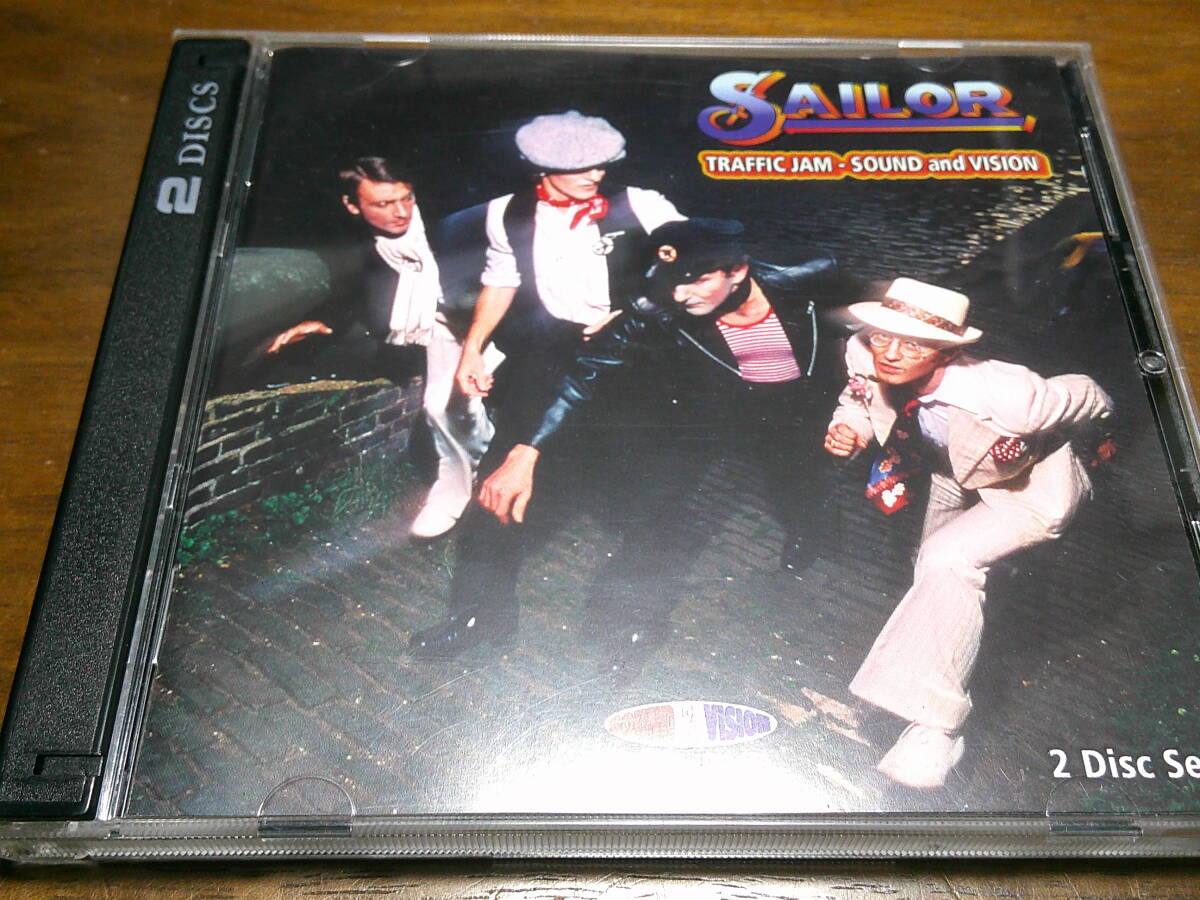 SAILOR《TRAFFIC JAM-SOUND AND VISION》★英国ニッチポップ/レア&ライブ2枚組拍卖