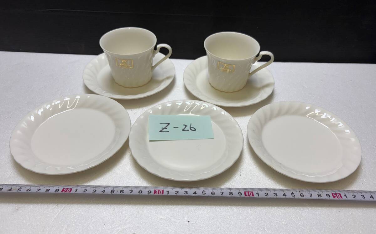 カップ&ソーサー 2客 皿5枚 半端  Z-6拍卖