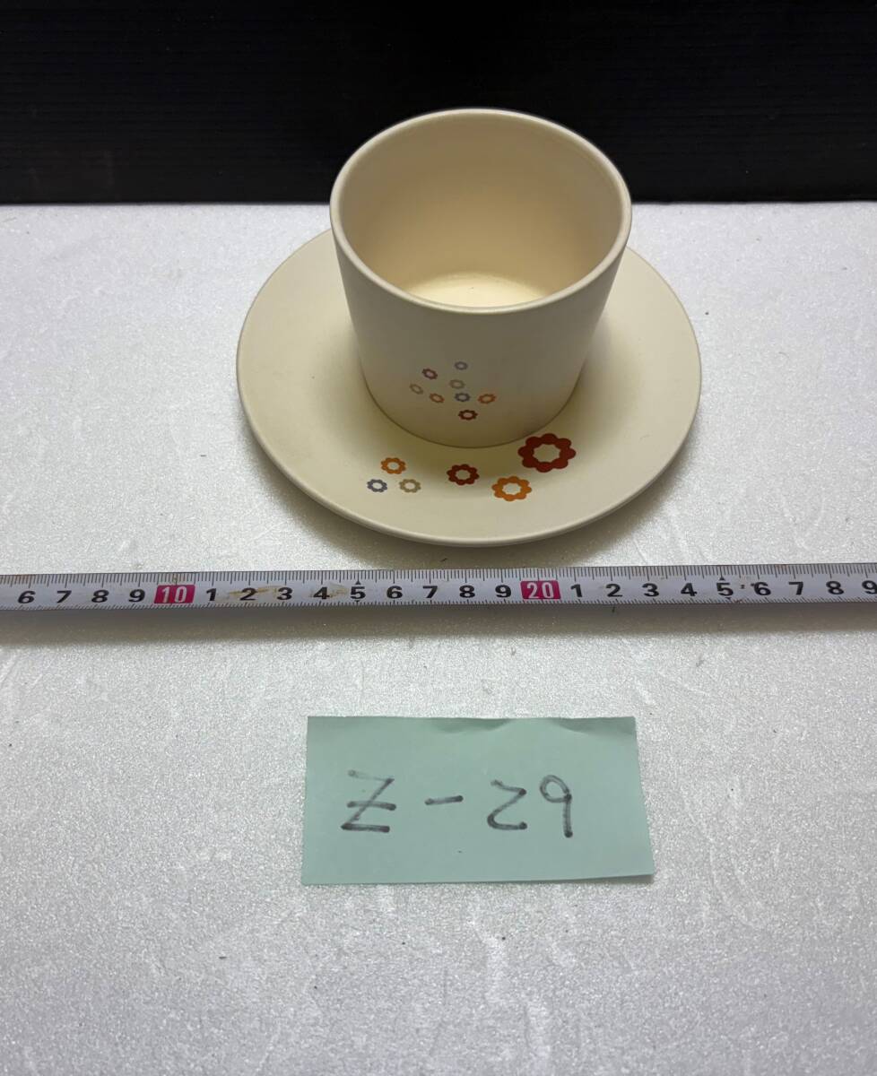 ミスタードーナツ  カップ&ソーサー (デッドストック)  Z-29拍卖