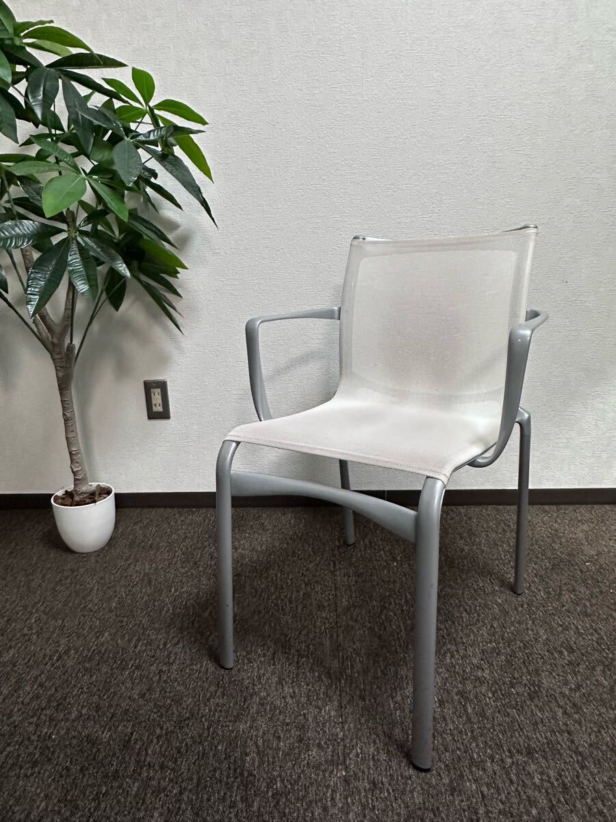 Cassina ixc. Alias アリアス ハイフレームスタッキングチェア④ アームチェア拍卖