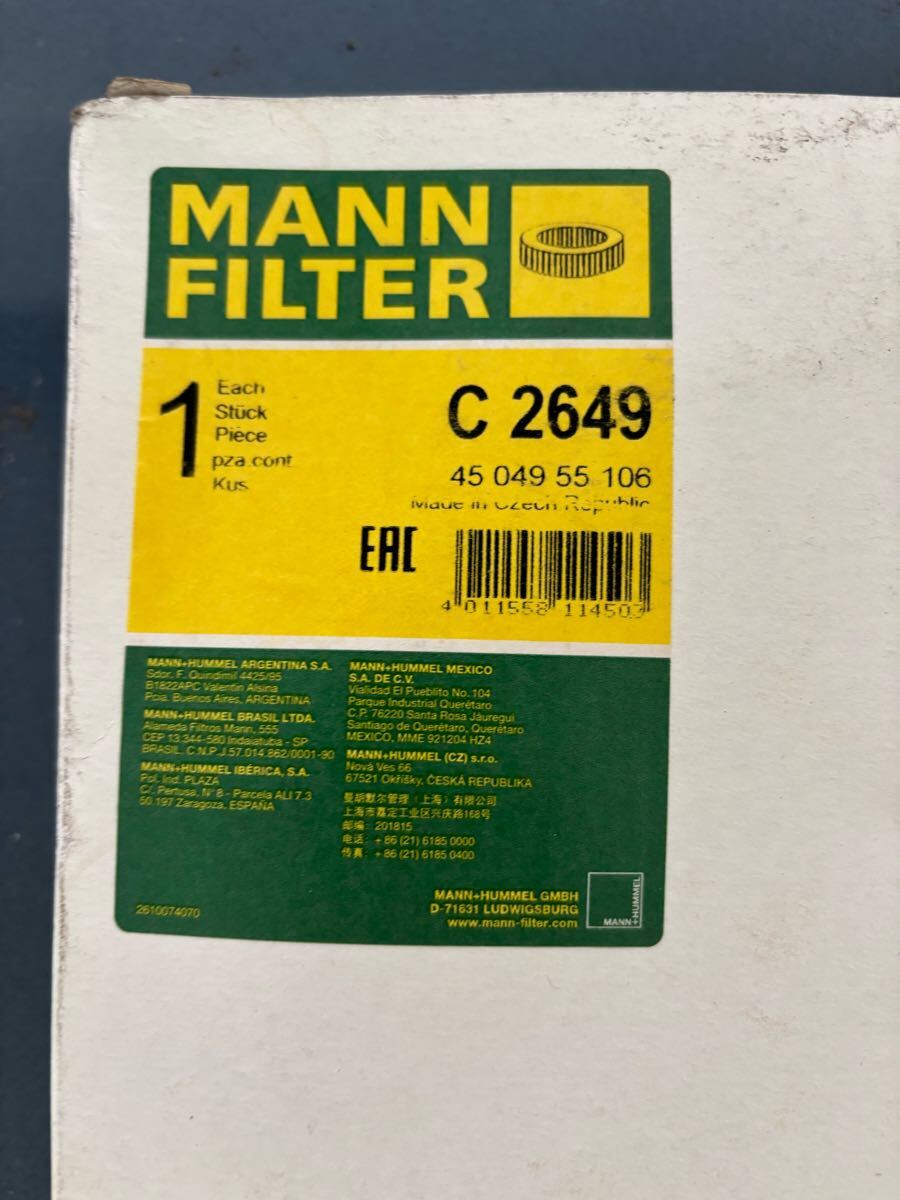 マンフィルター a2649 BMW2002拍卖