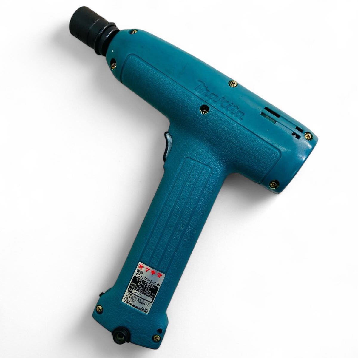 ★☆マキタ makita 電池インパクトレンチ 6900D 9.6V DC9100 インパクトレンチ 整備 メンテナンス 電気工具 電動工具 動作確認済み C☆★拍卖