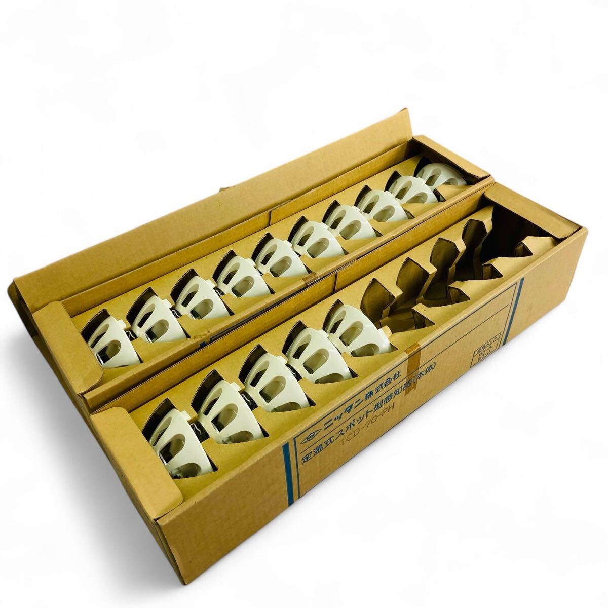 ★☆未使用 長期保管 ニッタン 定温式スポット型感知器(本体) 1CD-70-PH 15個 まとめて J☆★拍卖