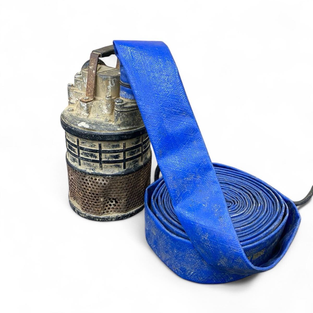 ★☆エバラ ? 水中ポンプ ホース付 ポンプ 通電確認済み へ☆★拍卖