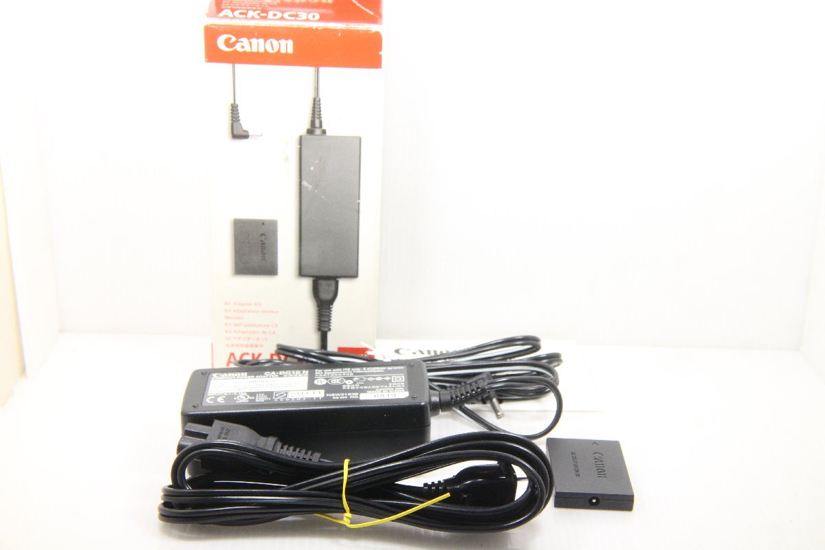 B999☆☆美品★キヤノン ACアダプターキット ACK-DC30拍卖