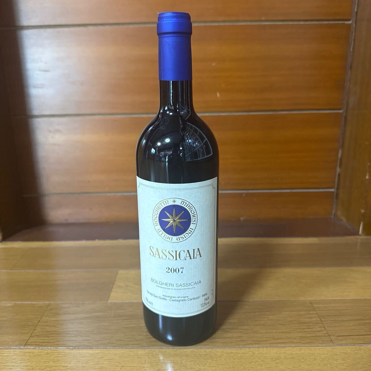 Tenuta San Guido Sassicaia Bolgheri 2007 テヌータ サン グイド サッシカイア ボルゲリ ビンテージ セラー保管 古酒拍卖
