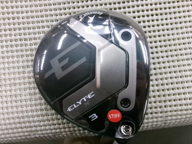 ■074■未使用品展示品■税込■ELYTE X エリート X■3w(15°)■VENTUS GREEN 50 for CW■フレックスS■拍卖