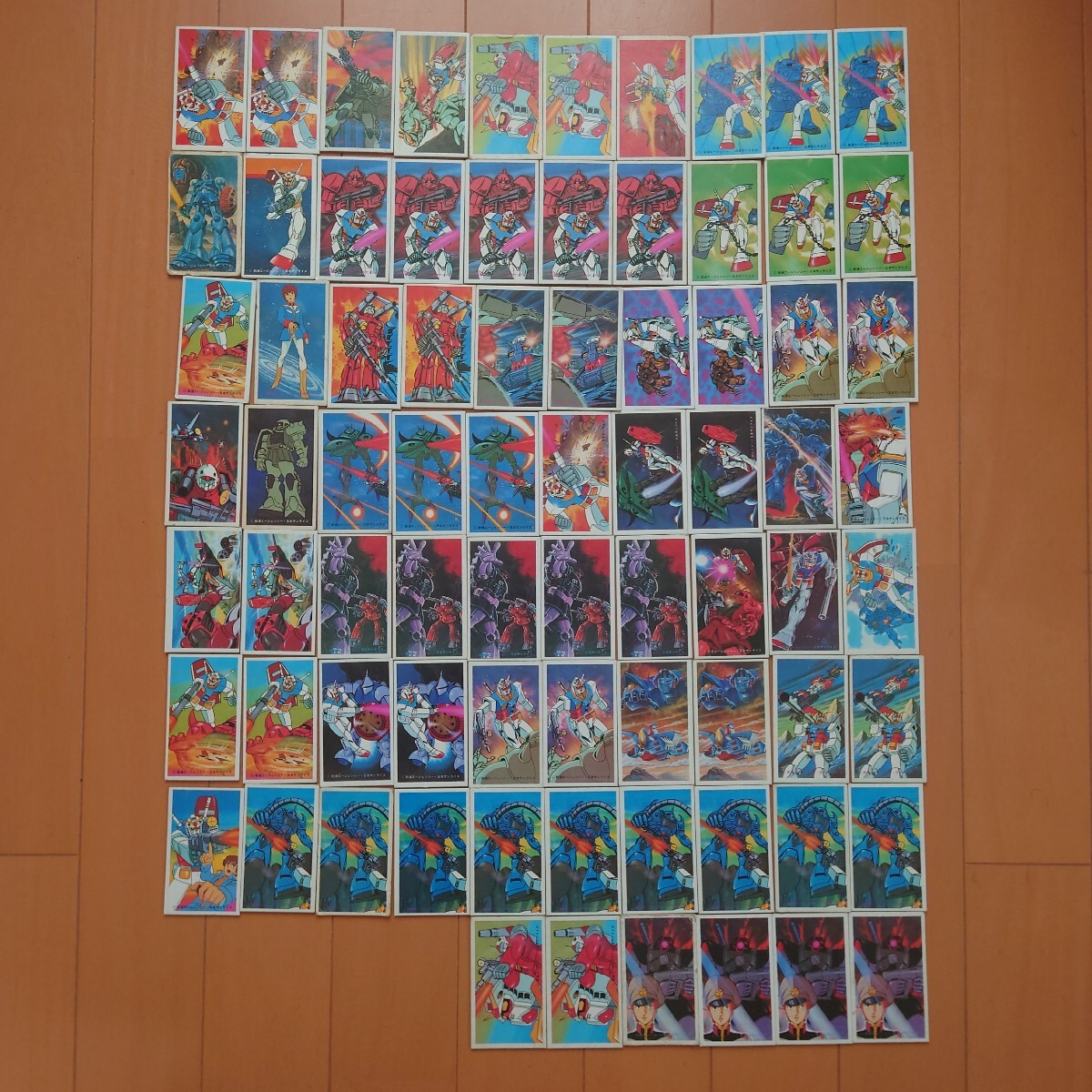 【美品多数大量76枚まとめ売り】機動戦士ガンダム 角メンコ 角めんこ 当時物 昭和レトロ拍卖