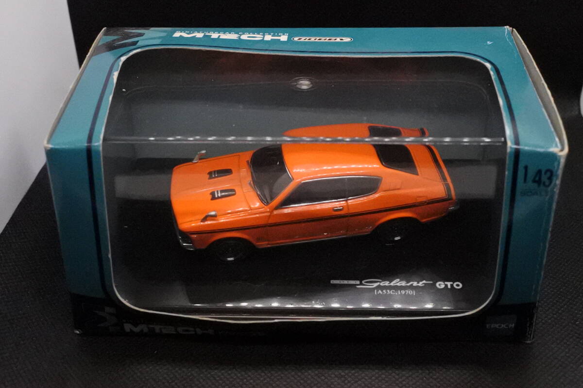 エムテック・ホビー 三菱 コルト ギャランGTO 1/43 オレンジ 15/5 拍卖