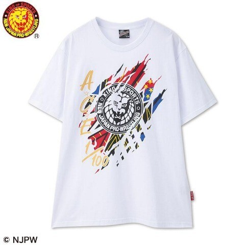 即決 新日本プロレス メンズTシャツ【5L】新品タグ付き 拍卖