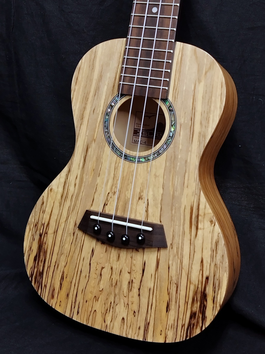 Islander MAC-4 Maple Series スポルテッドメイプル合板 コンサートウクレレ拍卖
