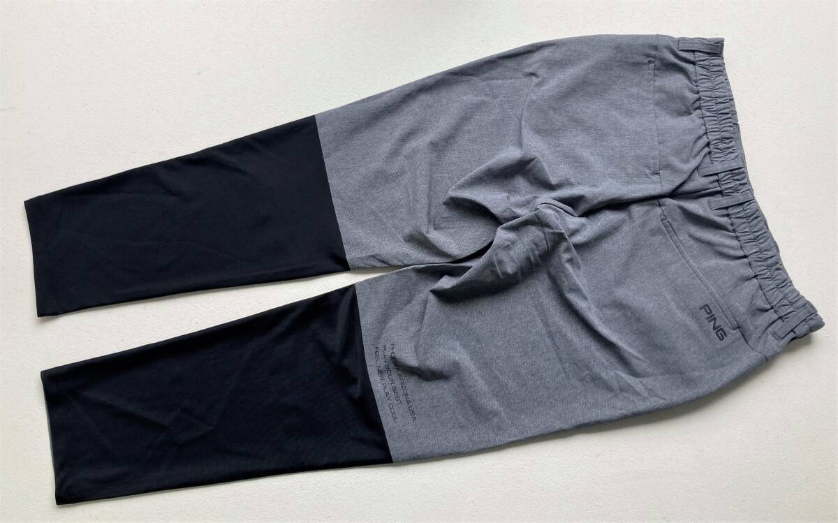 ◆PING◆ピン◆切替カラーリングパンツ◆LL◆86◆グレー拍卖