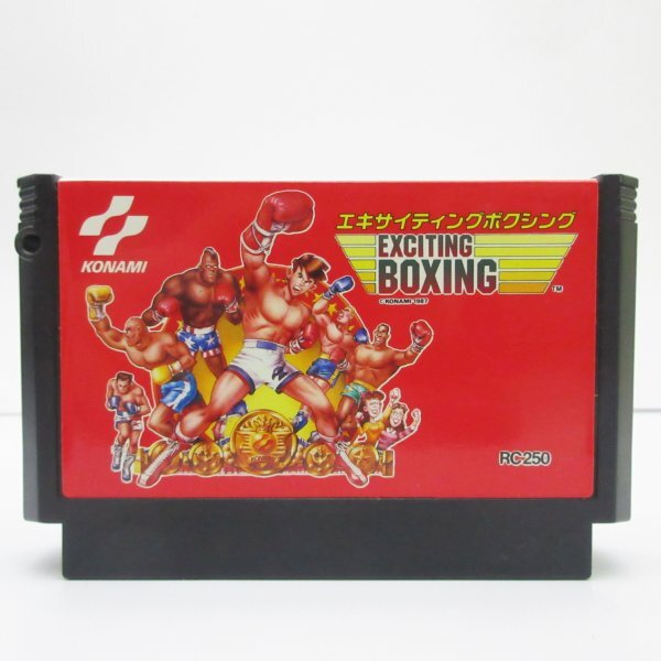★何点でも送料185円★ エキサイティングボクシング ファミコン オ5レ即発送 FC ソフト 動作確認済み拍卖