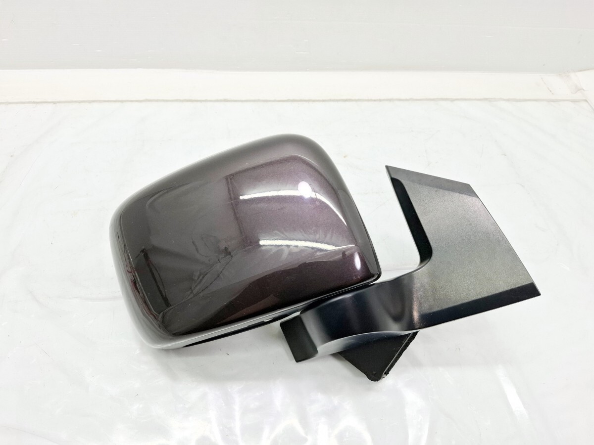 MH34S ワゴンR 右 ドアミラー 運転席側 動作確認済 ブラウン ZSF 5ピン 5P サイドミラー 27年式 72M0 A2スズキ(2)拍卖