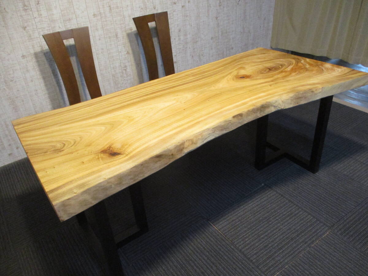 #1504■ 楠 クス 一枚板 テーブル 板 ローテーブル ダイニングテーブル 座卓 天板 無垢 デスク拍卖