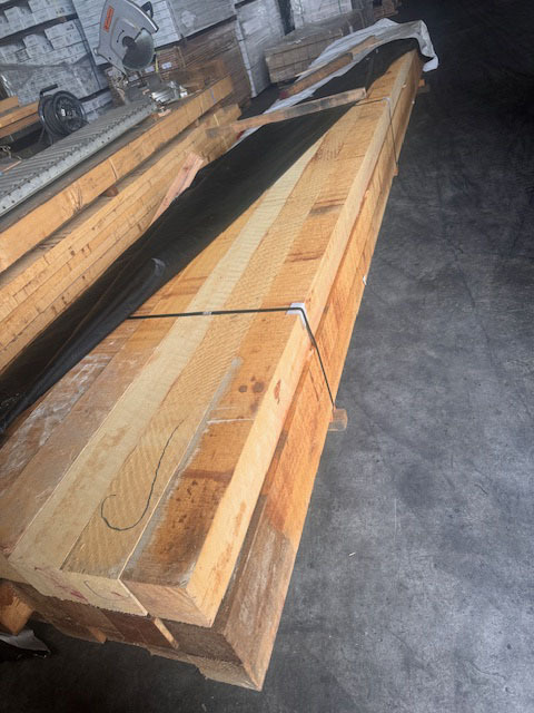 5-225 ススン)銘木 ヒバ 長さ6100*133*133 米ヒバ 角材 芯去 柱材 ひば 千葉県引取可拍卖