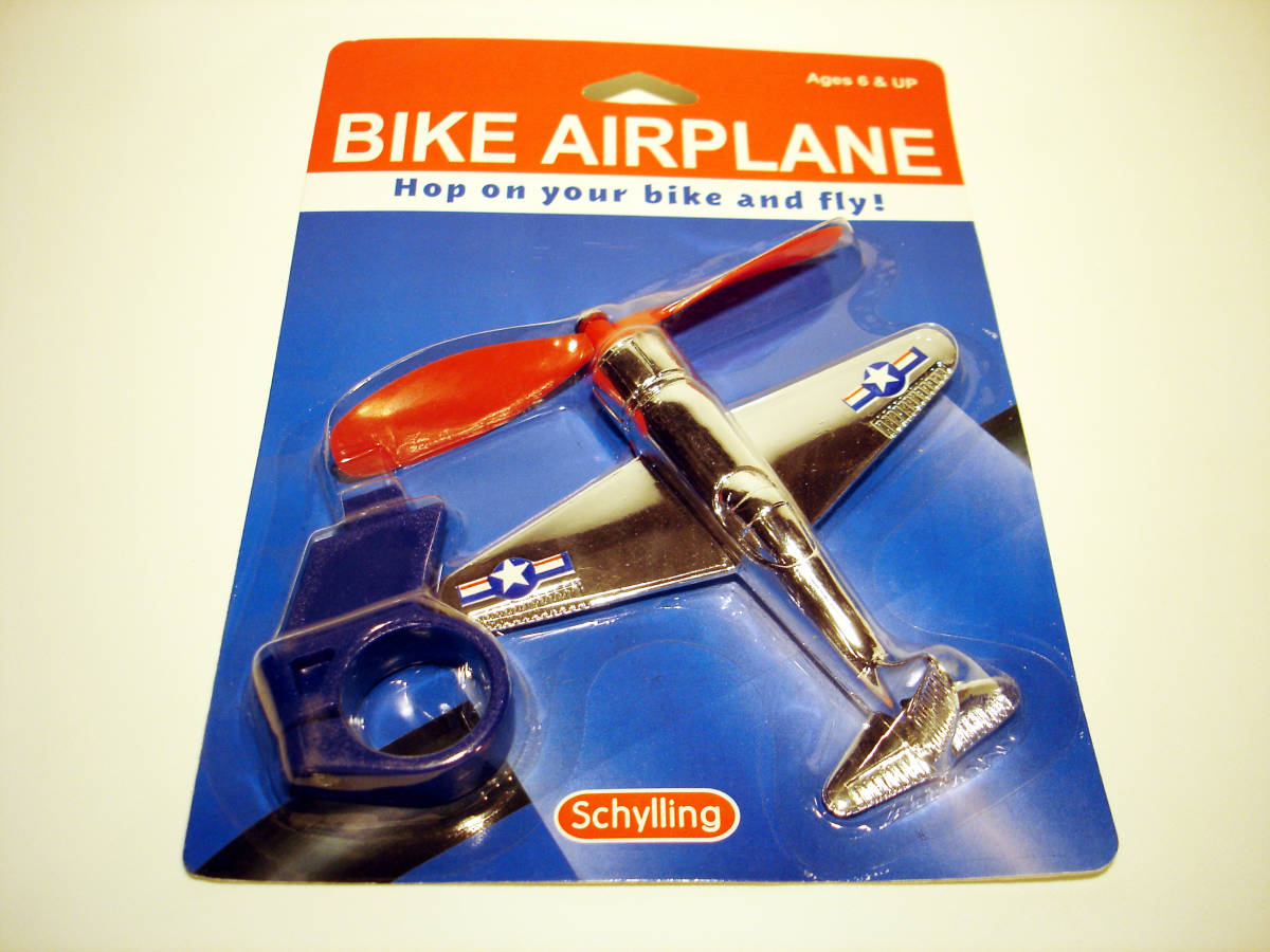 ★新品未使用*バイクプレーン Bike Plane 自転車用アクセサリー 飛行機 飾り おもちゃ★拍卖