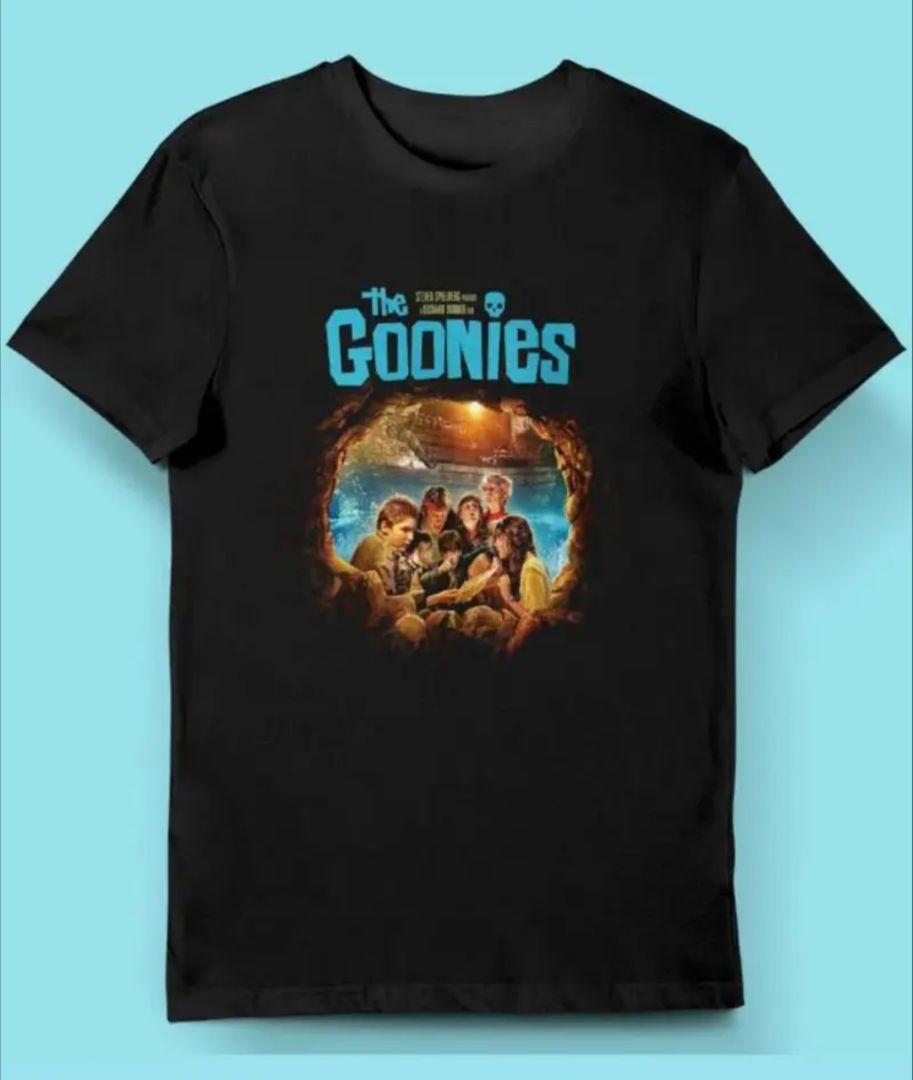④The Goonies ブラックTシャツ Asian L拍卖