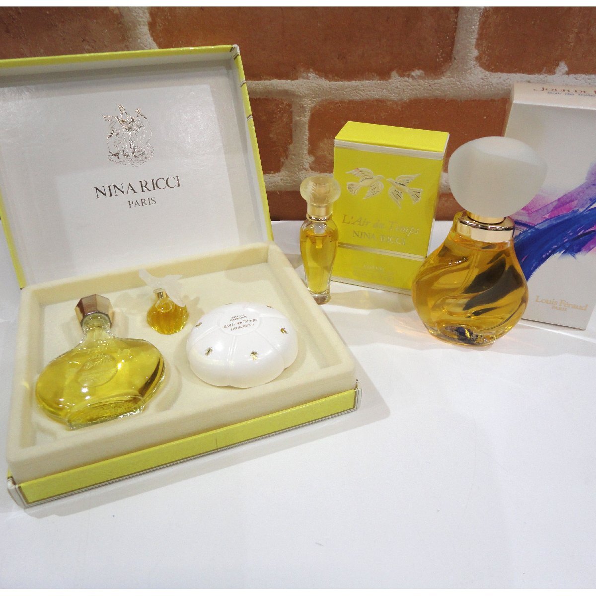 5326 香水 セット ニナリッチ NINARICCI レールデュタン ルイフェローLouisFeraud ジュール ド フェロー まとめ セット拍卖