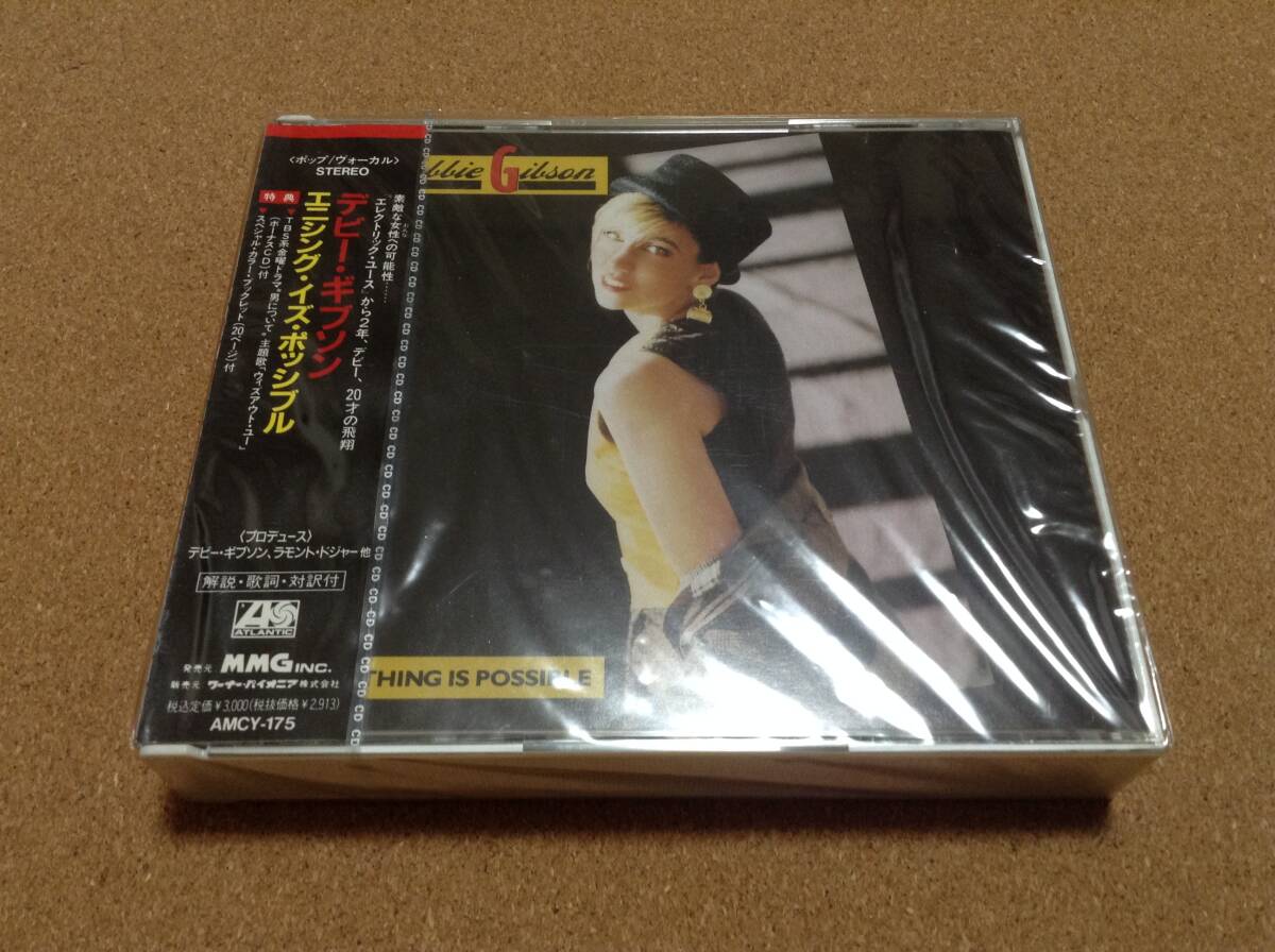 新品未開封CD/ デビー・ギブソン / エニシング・イズ・ポッシブル DEBBIE GIBSON/ANYTHING IS POSSIBLE拍卖